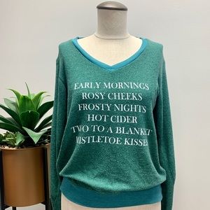 WILDFOX Mistletoe Kisses Sweatshirt